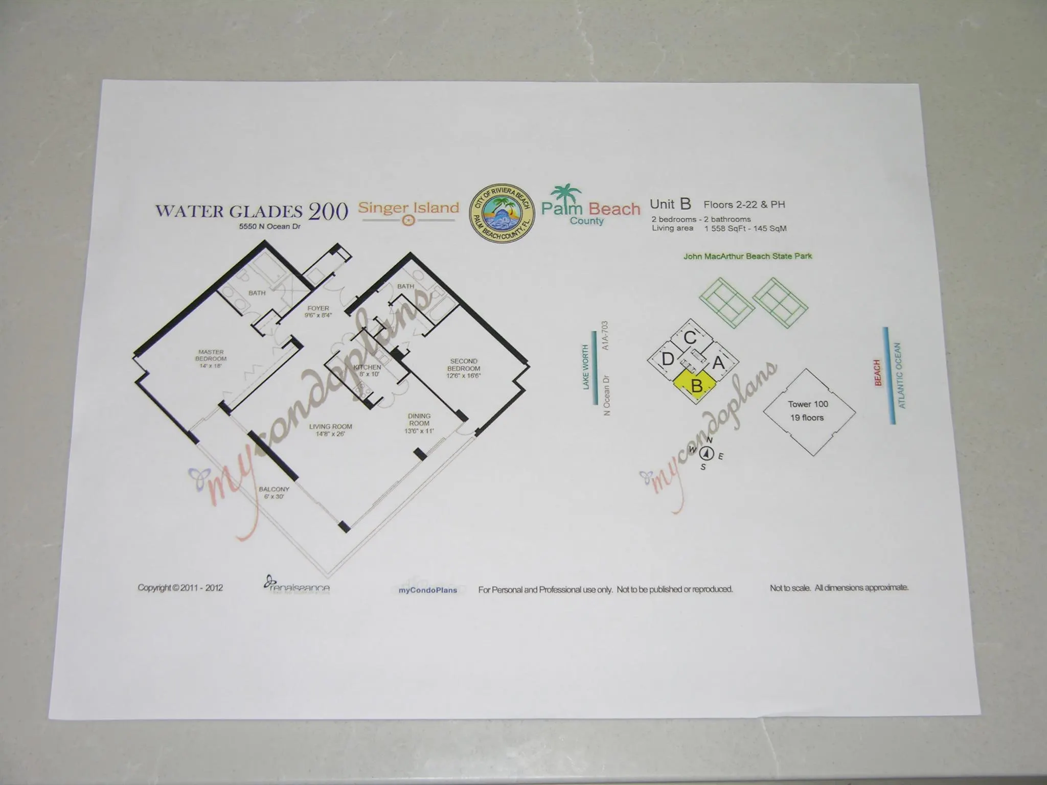 5550 N Ocean Drive, #2b