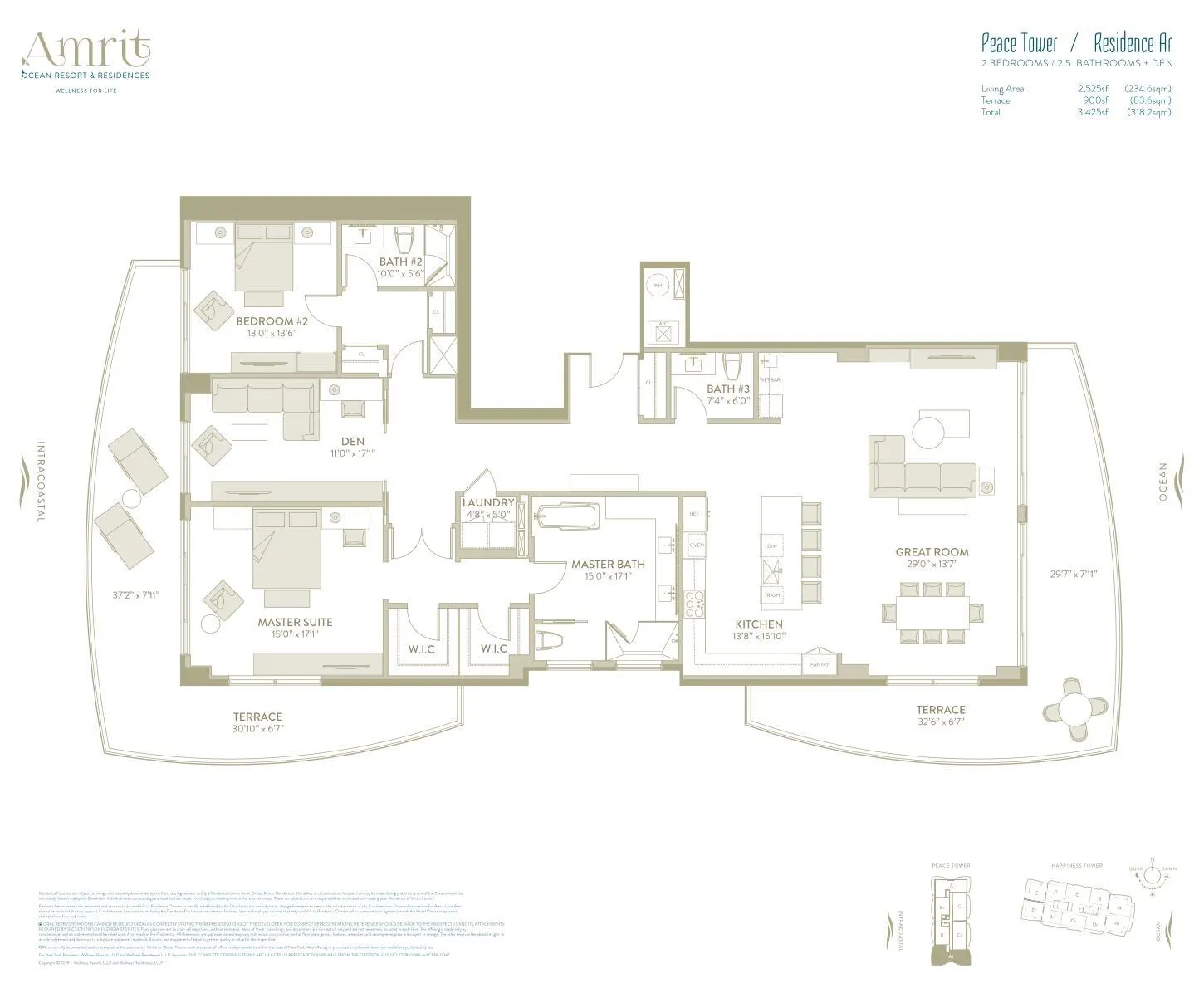 3100 N Ocean Drive, #P-905