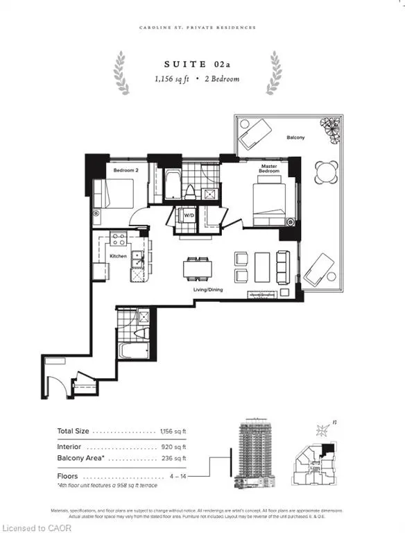 155 Caroline Street S, #502