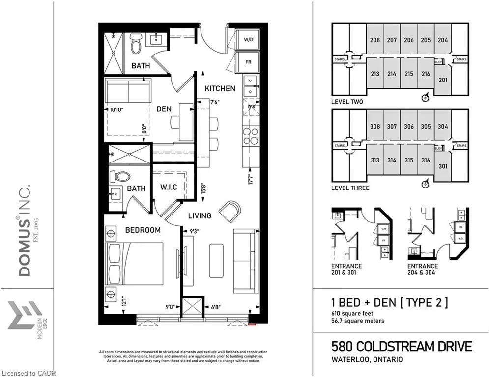580 Coldstream Drive, #312