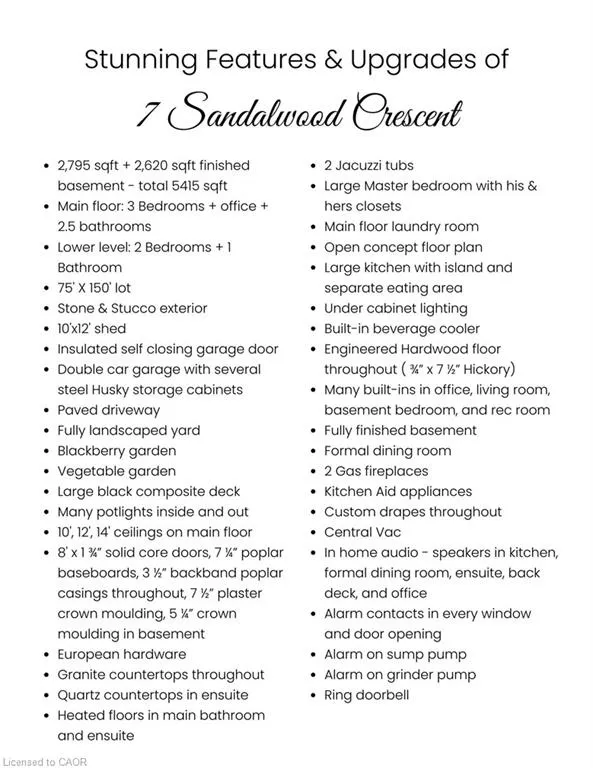 7 Sandalwood Crescent