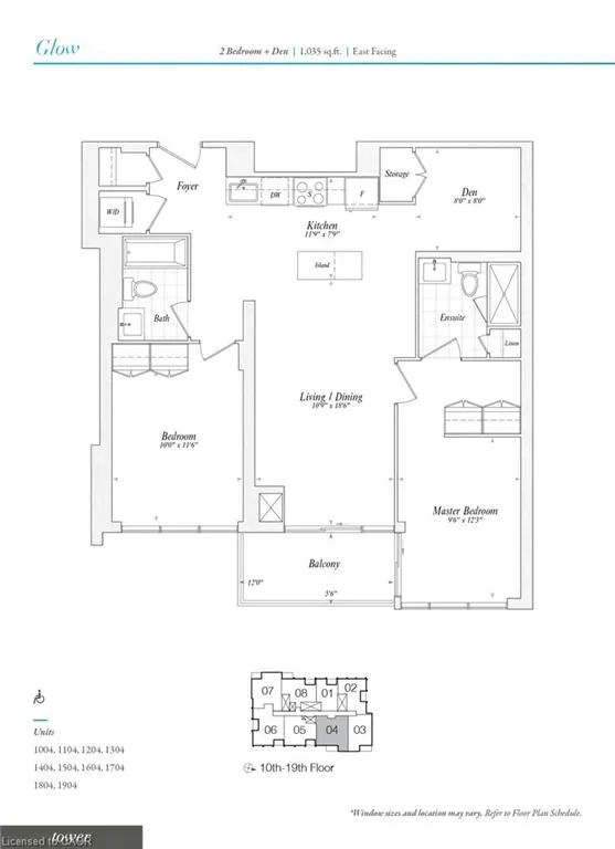 500 Brock Avenue, #1104