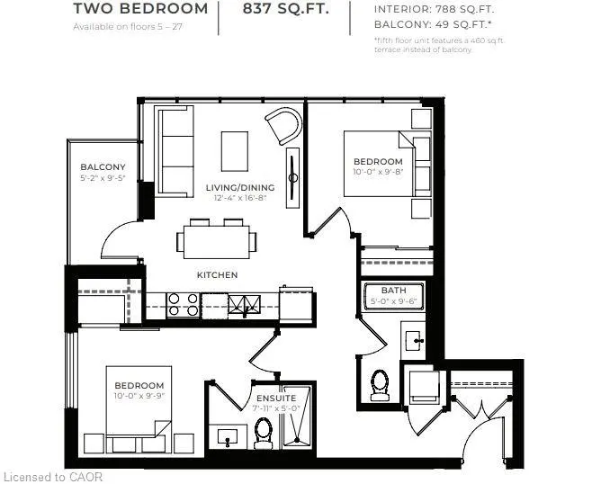 108 Garment Street, #708