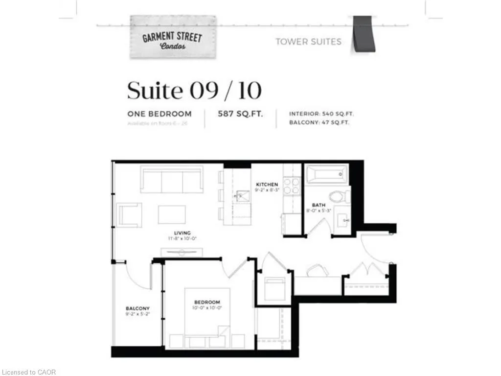 108 Garment Street, #2110