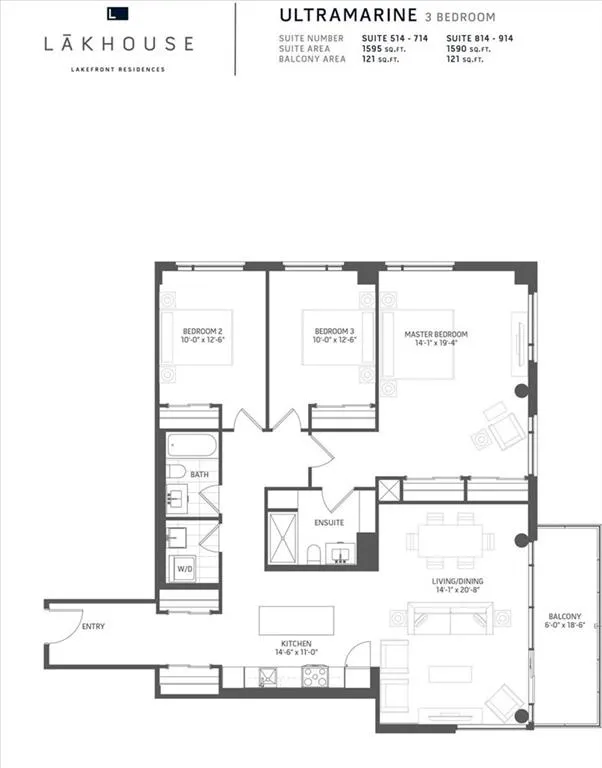 185 Dunlop Street East Street E, #714