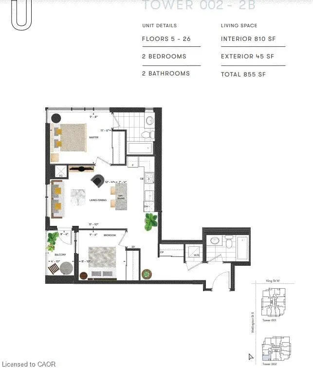 15 Wellington Street S, #909