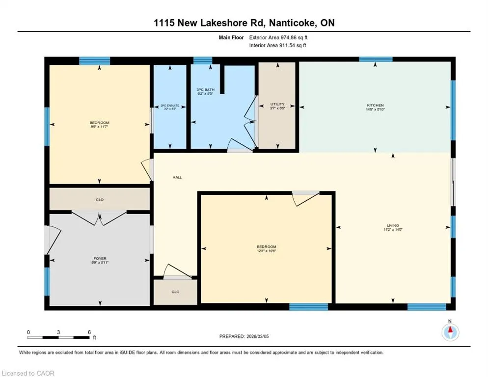 1115 New Lakeshore Road