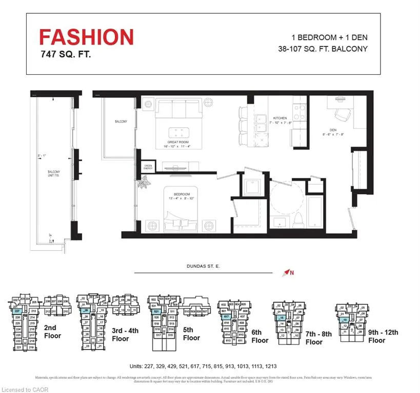 470 Dundas Street E #1213
