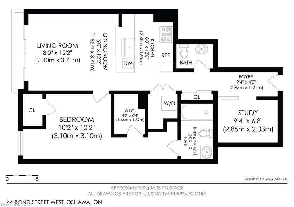 44 Bond Street W #306