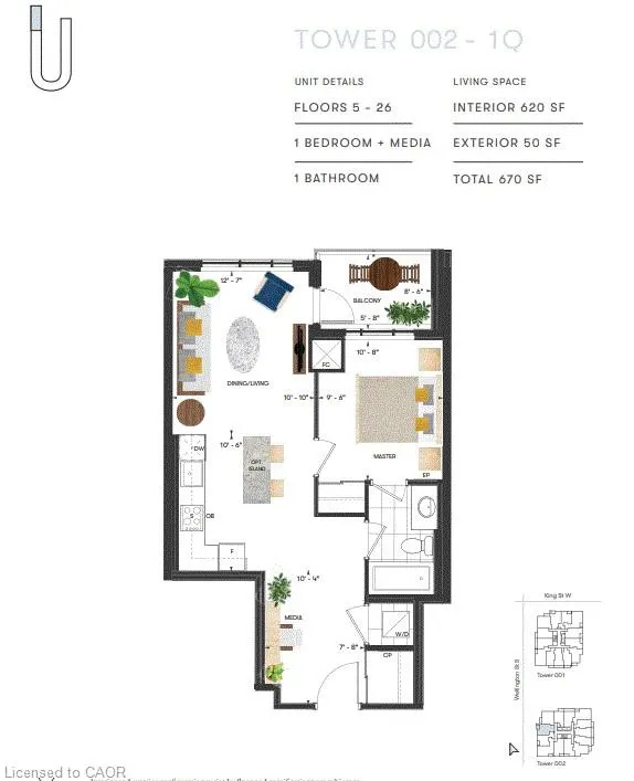 15 Wellington Street S #2311