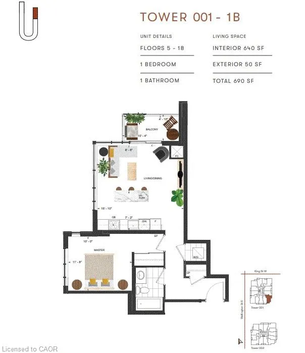 5 Wellington Street S #502