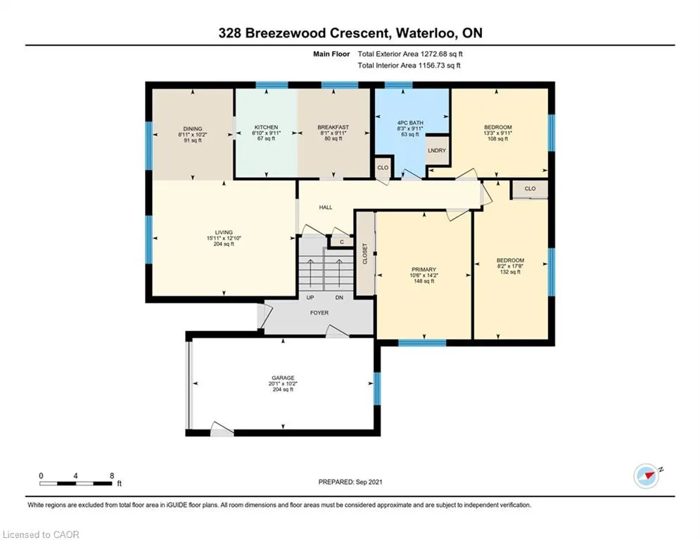 328 Breezewood Crescent #UPPER