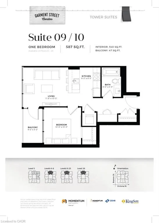 108 Garment Street, #1209