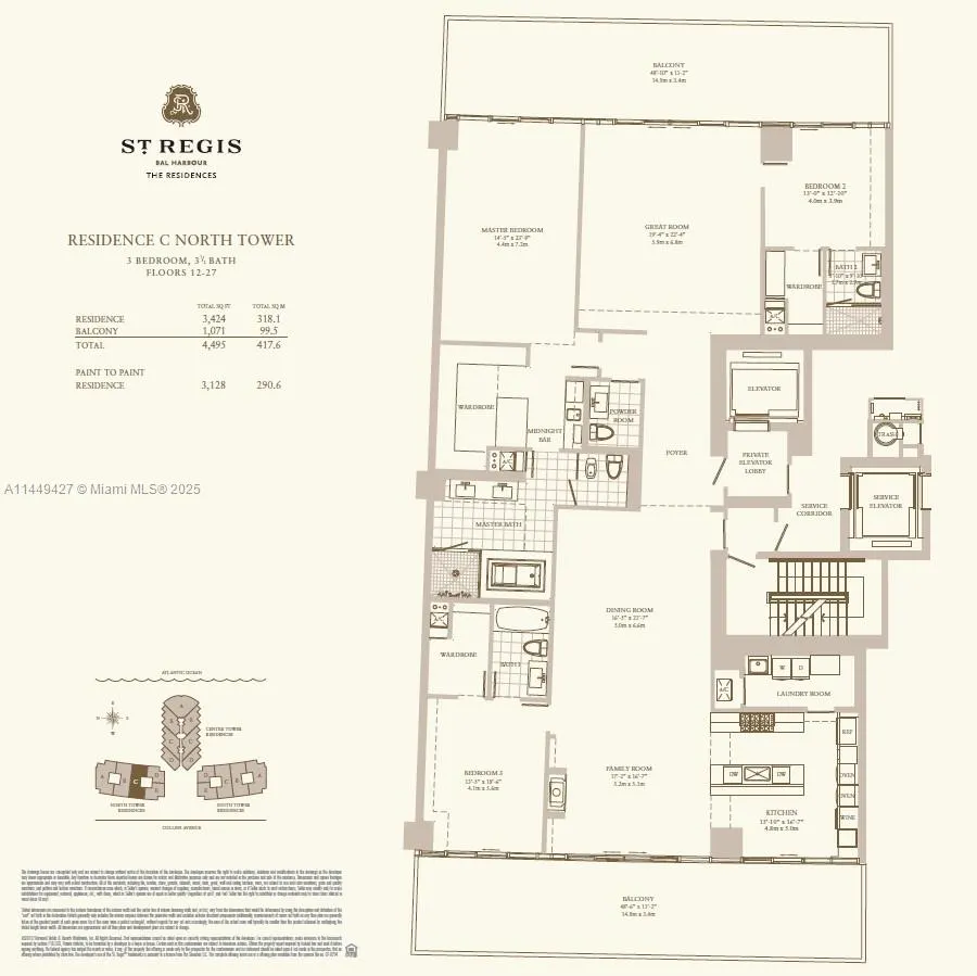 9705 Collins Ave, #1803N