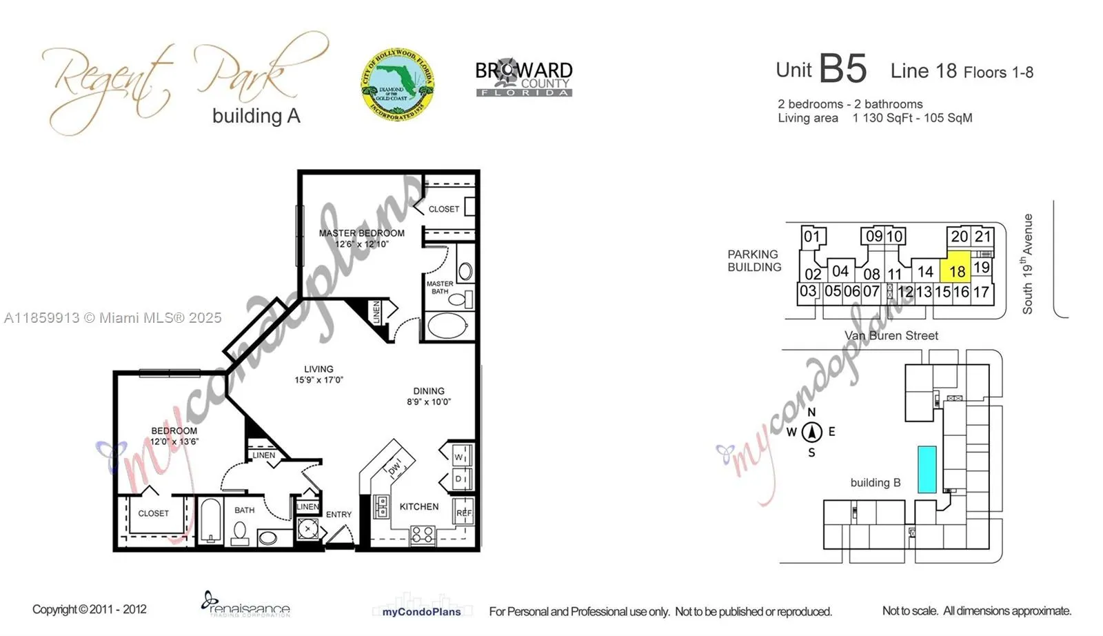 1919 Van Buren St, #818A