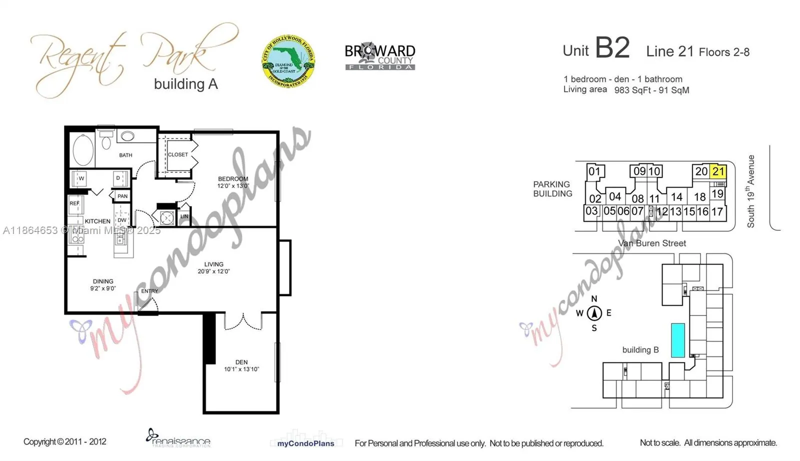 1919 Van Buren St, #321A