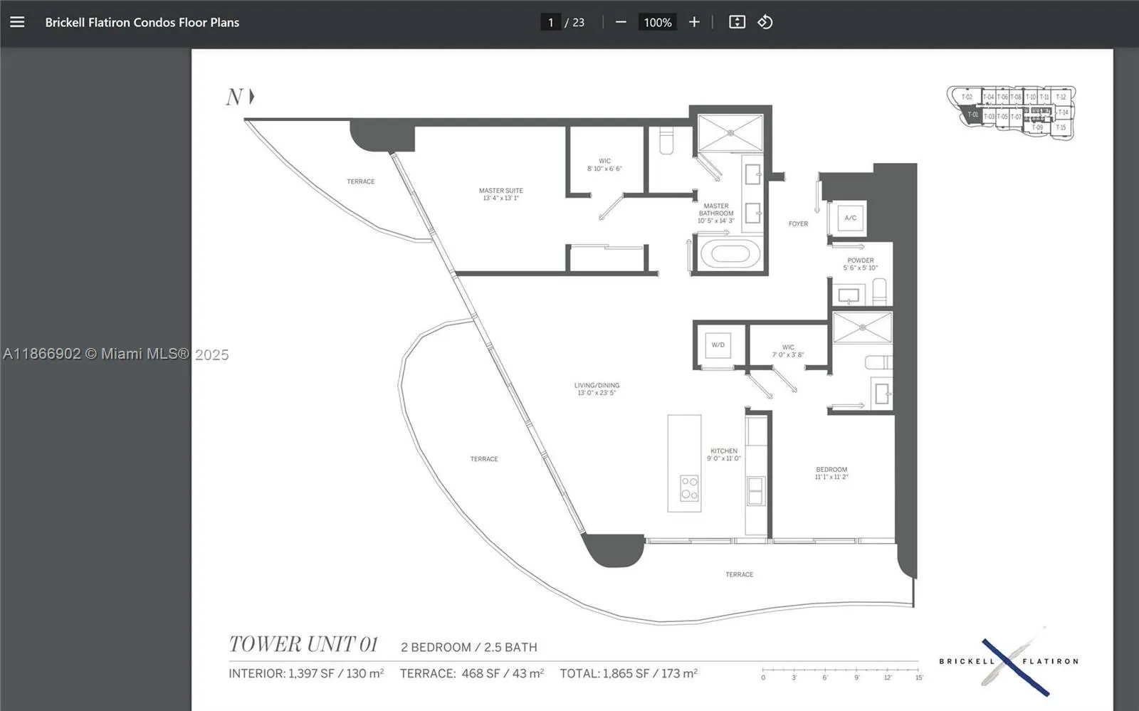 1000 Brickell Plz, #2301