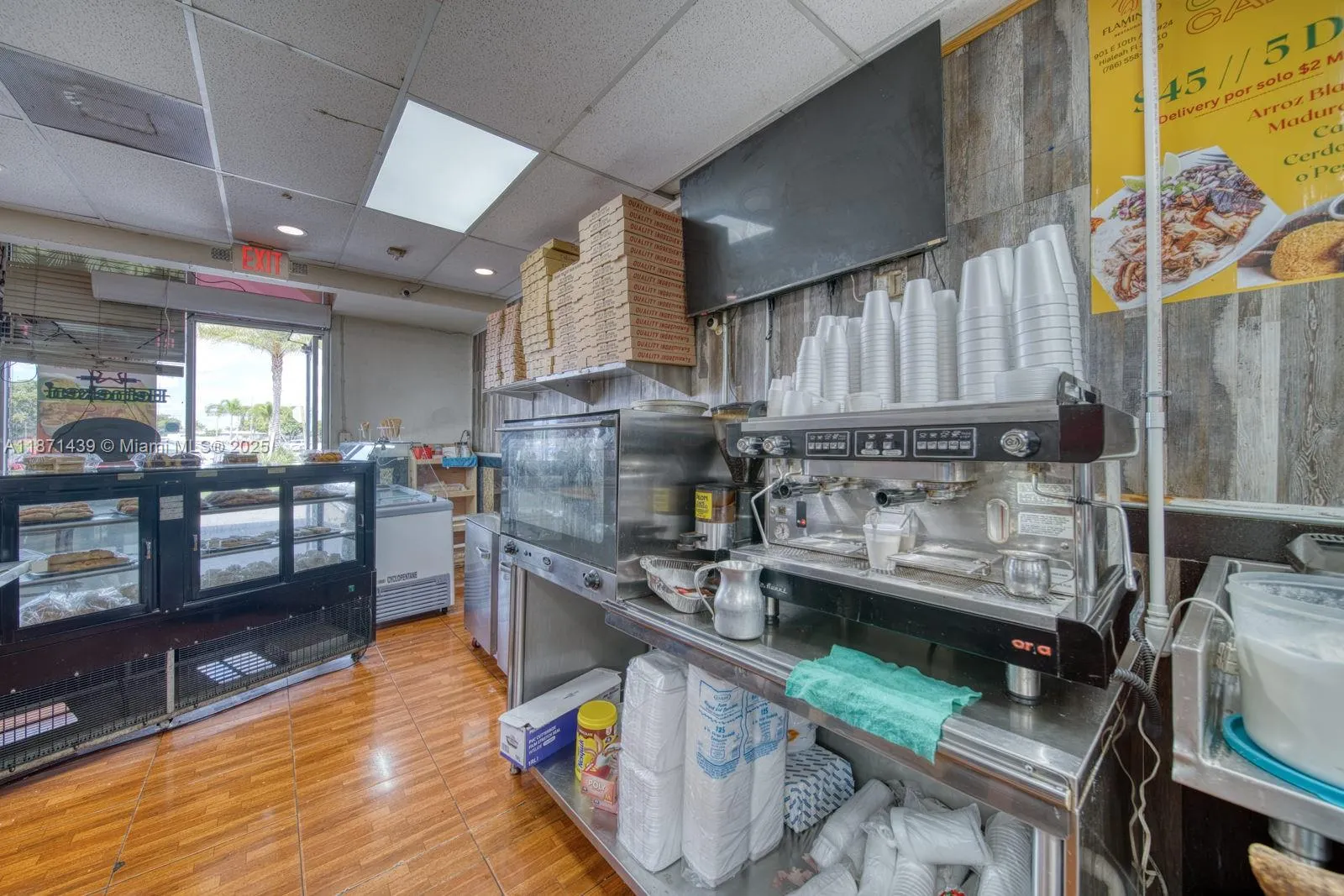 Turn-Key Restaurant For Sale High Traffic Hialeah Plaza