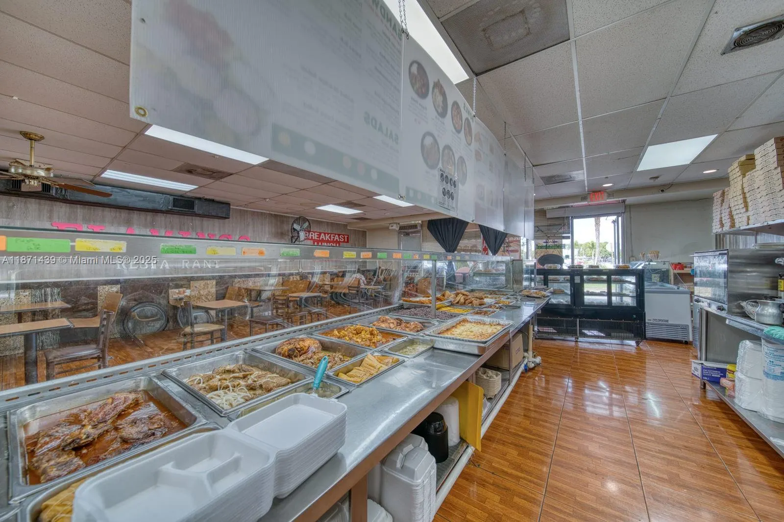 Turn-Key Restaurant For Sale High Traffic Hialeah Plaza