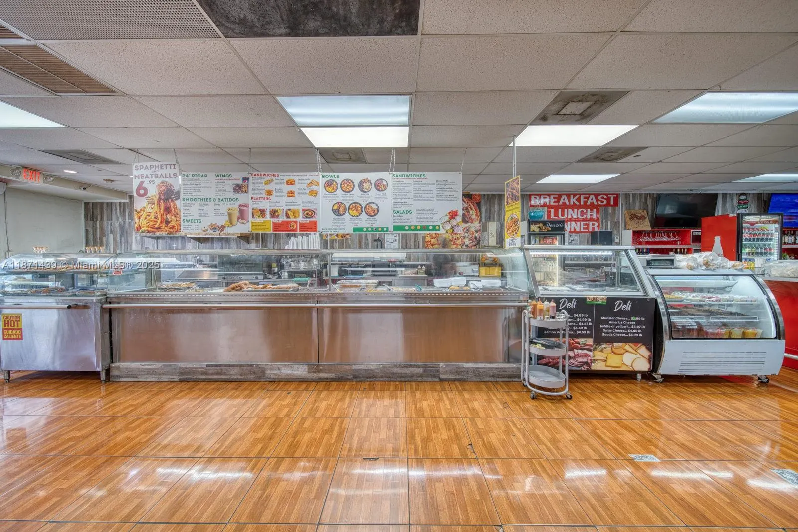 Turn-Key Restaurant For Sale High Traffic Hialeah Plaza