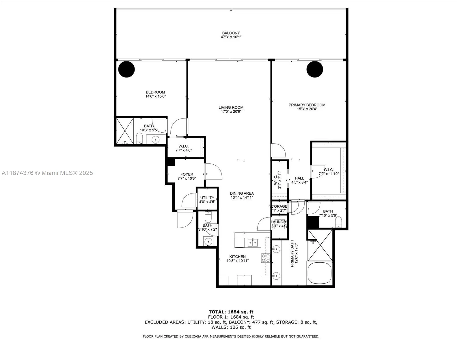 10203 Collins Ave, #1105