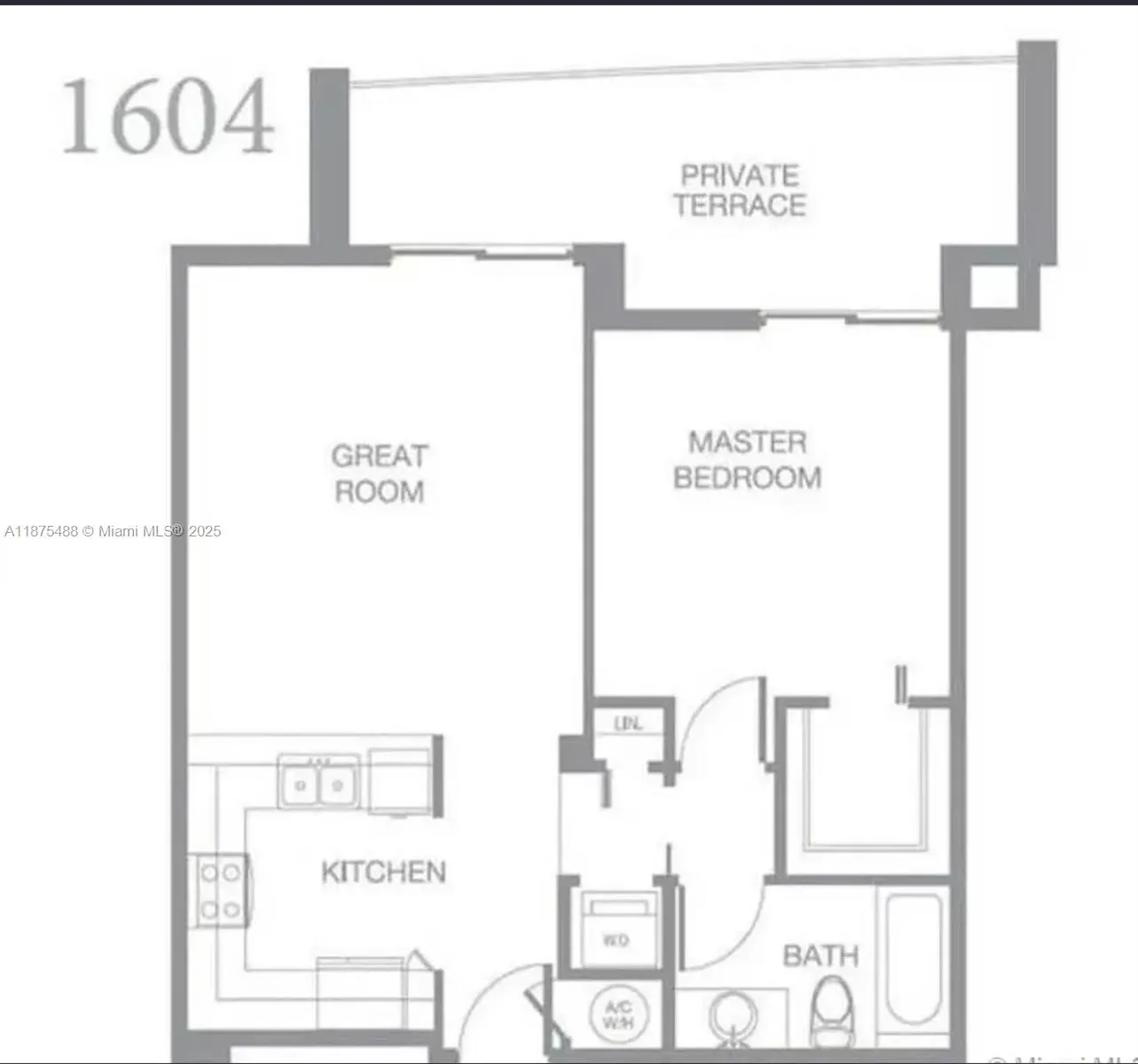2525 SW 3rd Ave, #1604