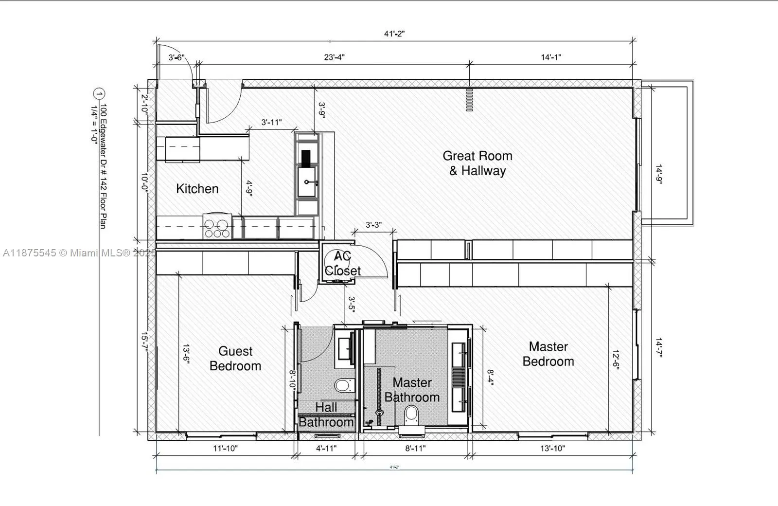 100 Edgewater Dr, #142