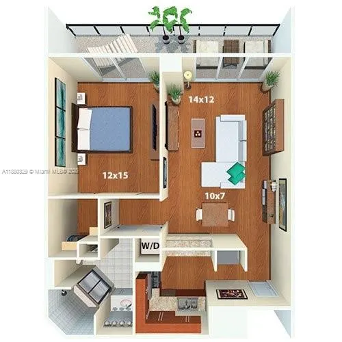 1500 Bay Rd, #C-1103