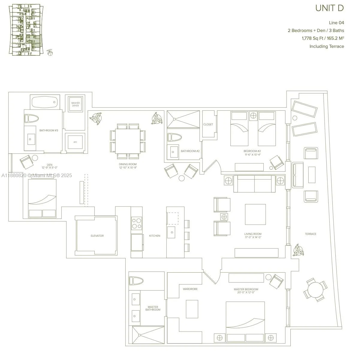 1010 Brickell Ave, #1504