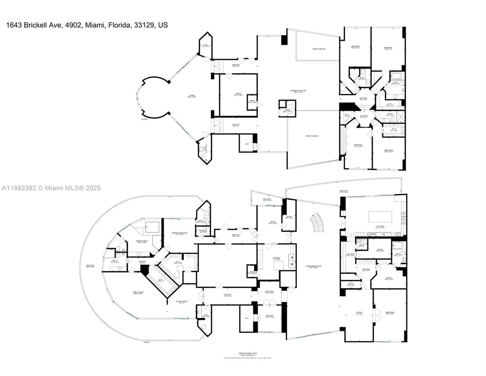1643 Brickell Ave, #PH4902