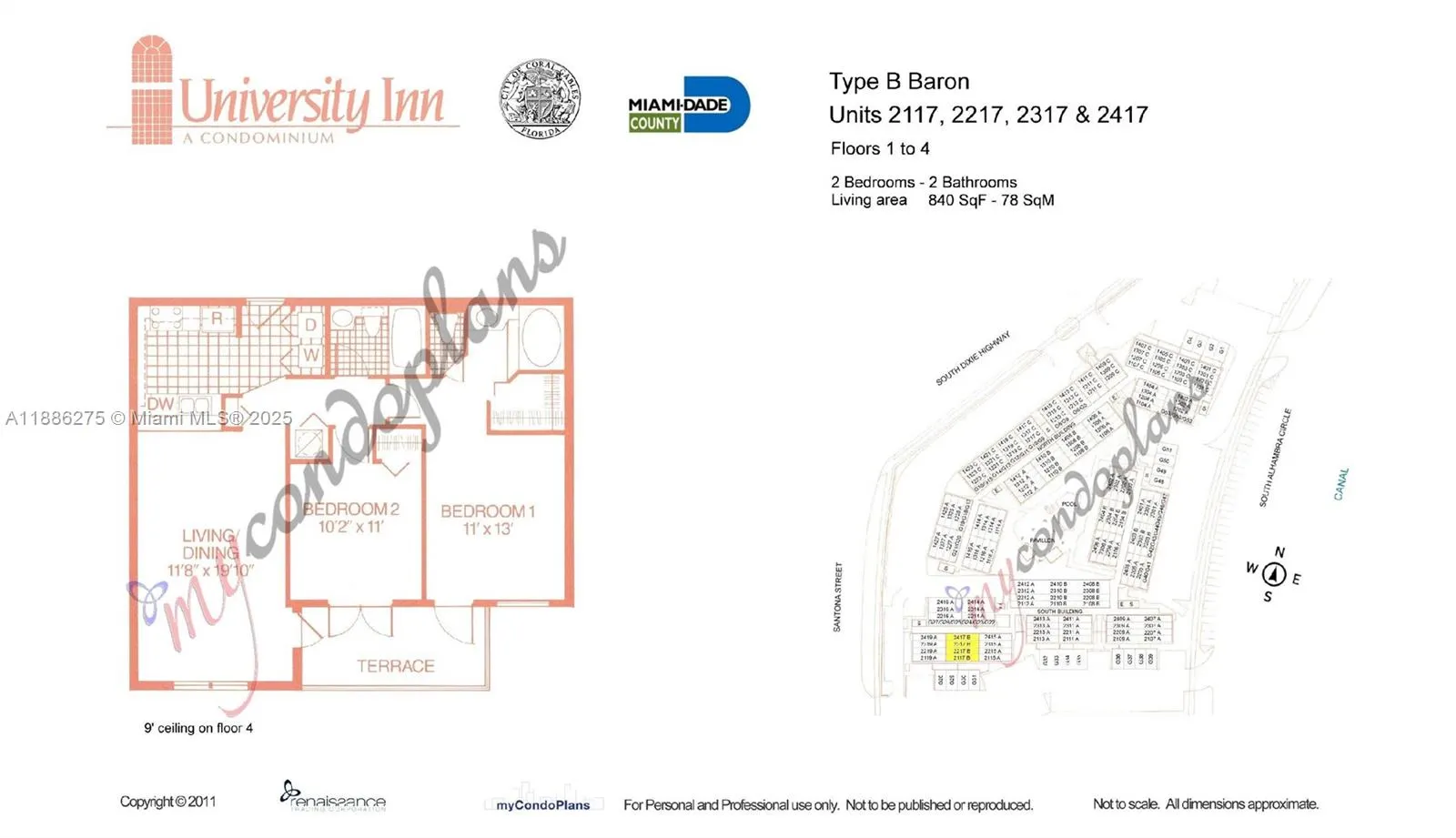 1280 S Alhambra Cir, #2117