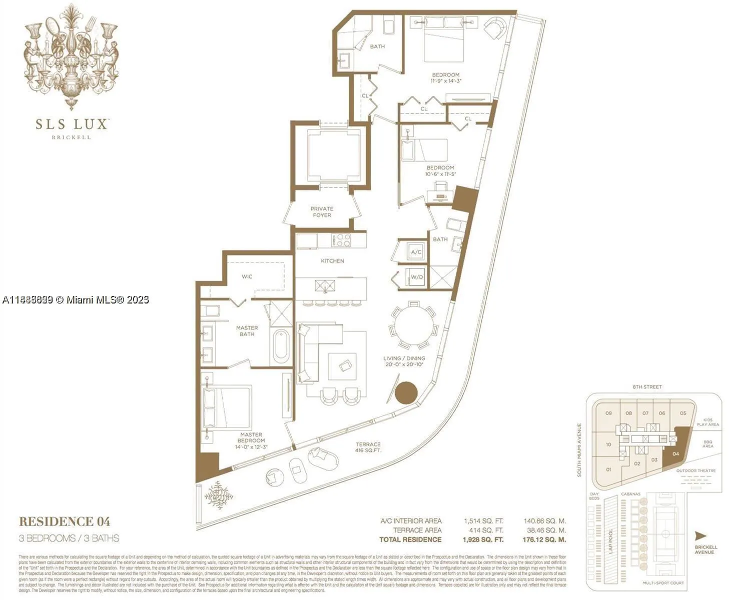 801 S Miami Ave, #3304