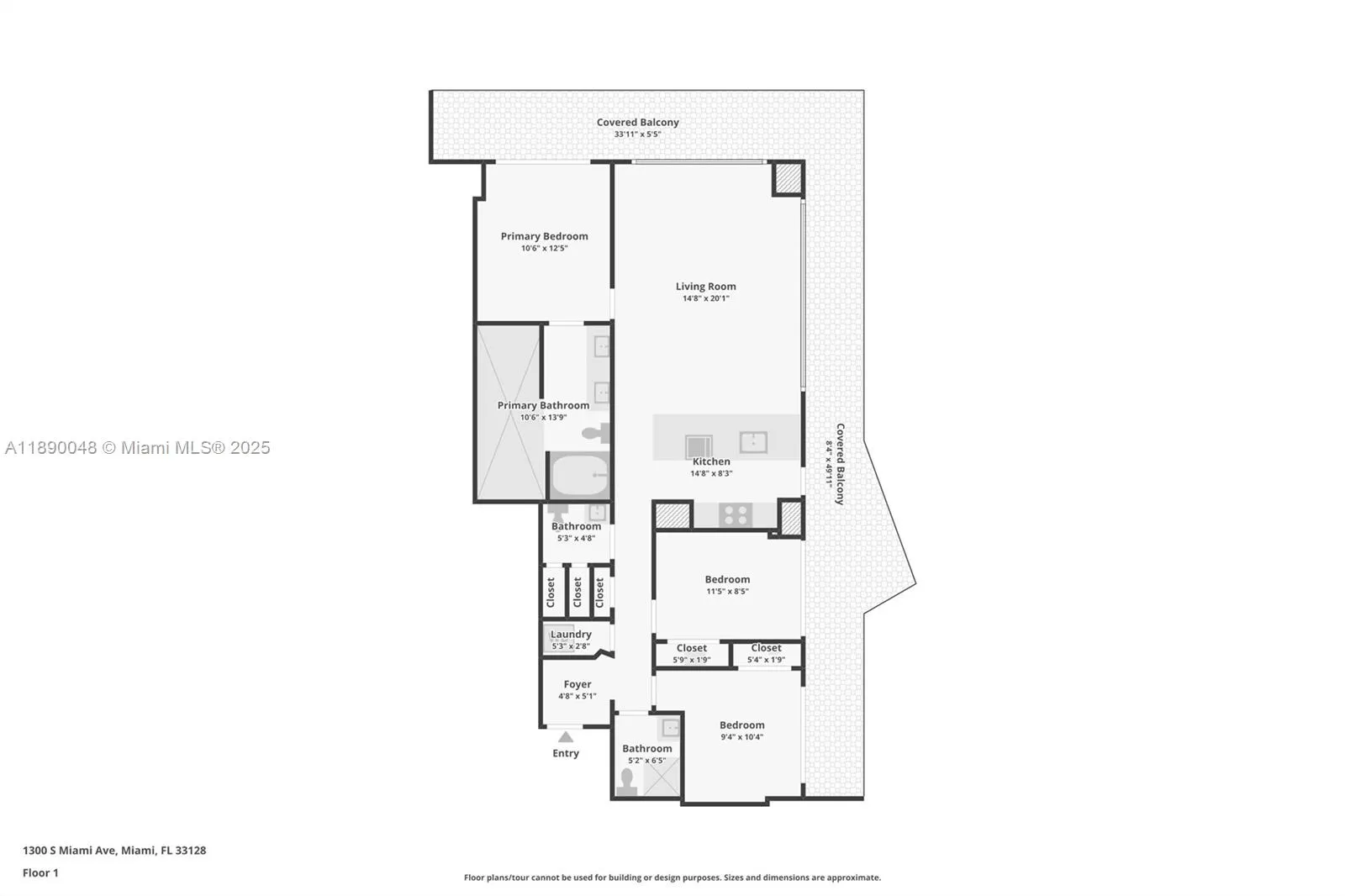 1300 S Miami Ave, #1706