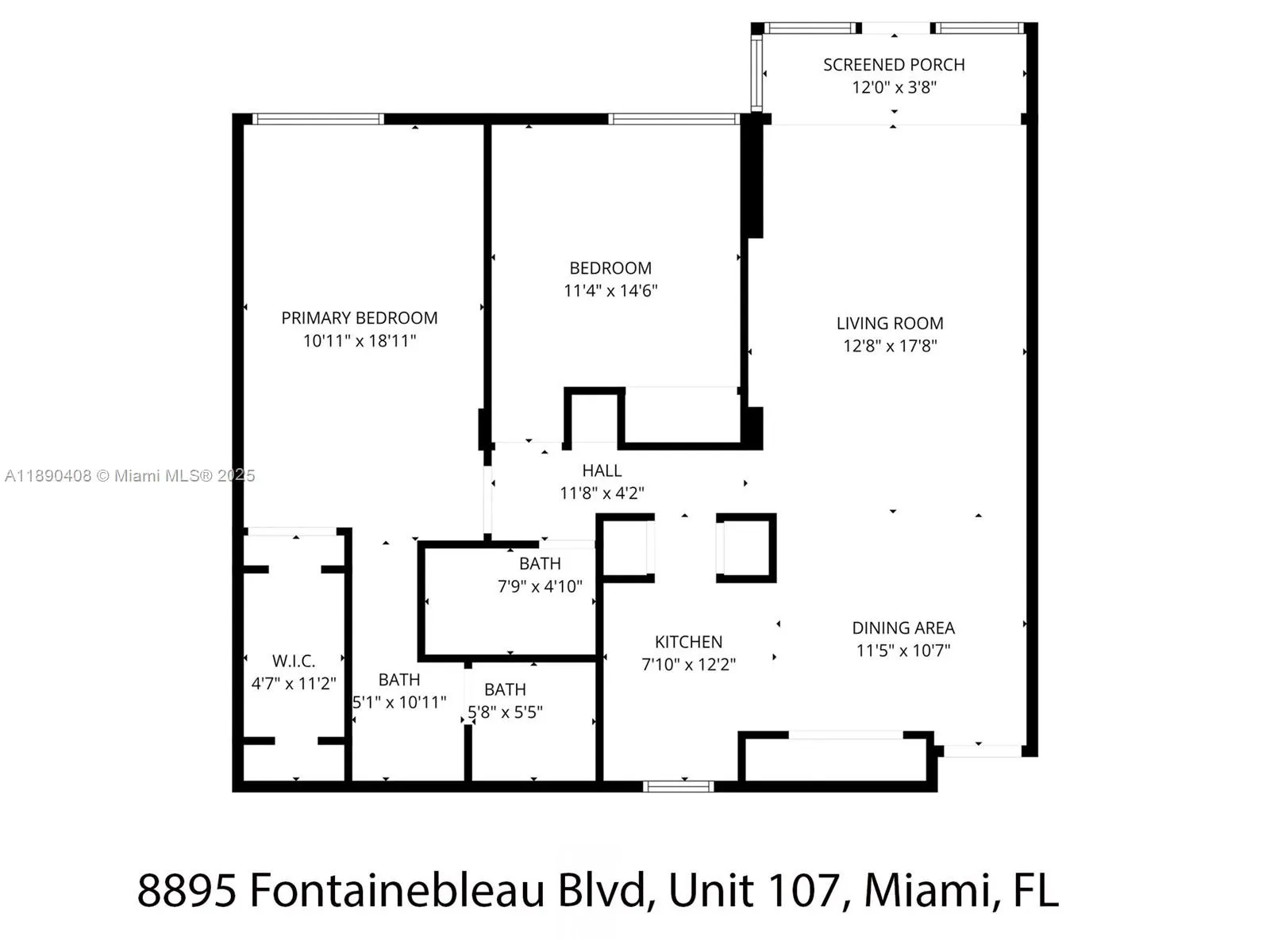 8895 Fontainebleau Blvd, #107
