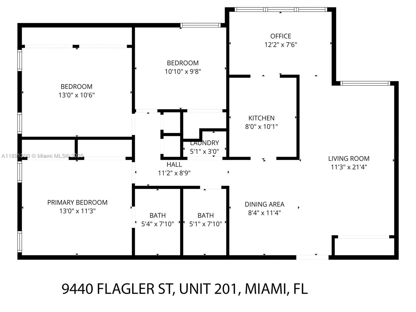9440 W Flagler St, #201
