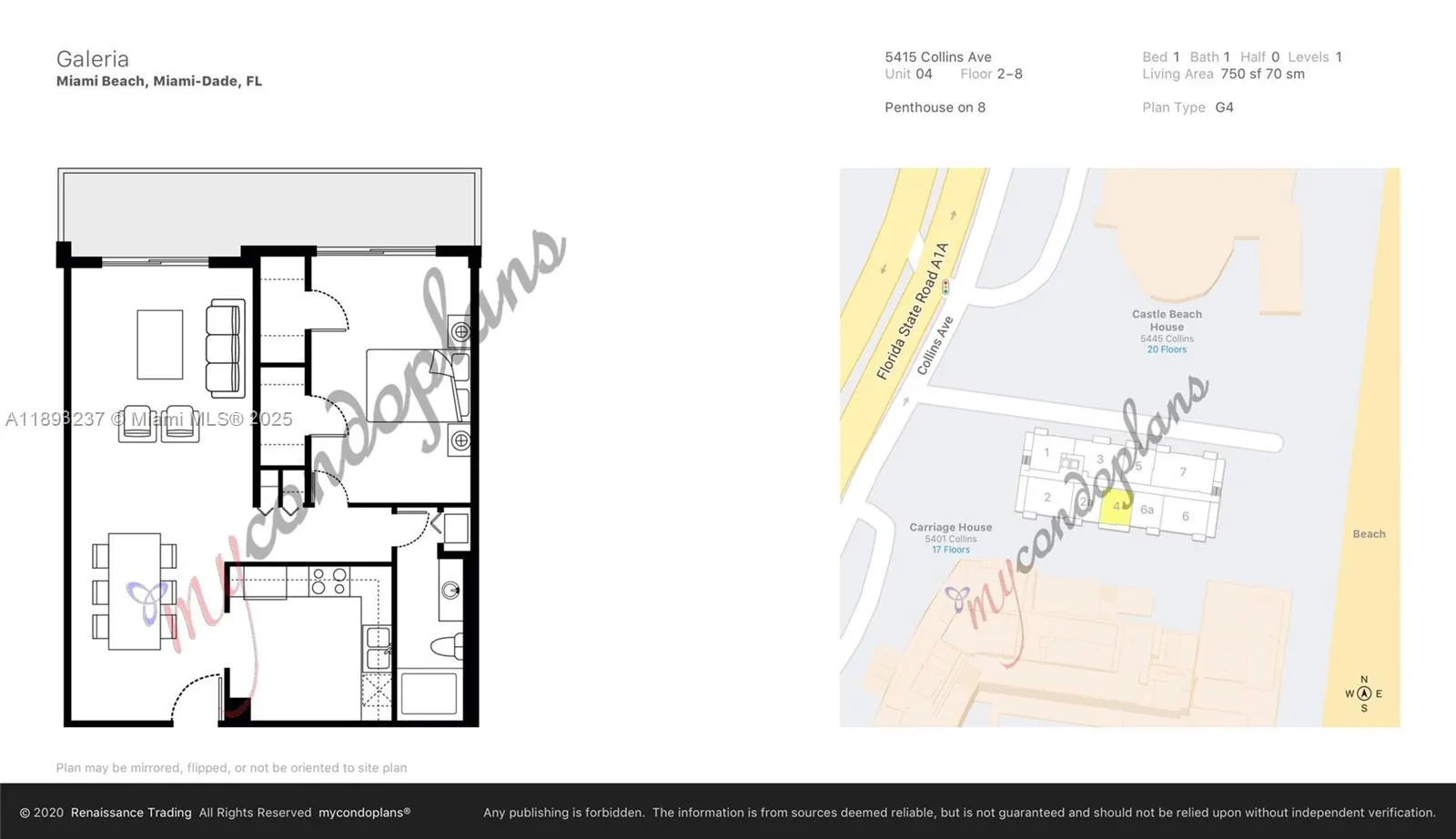 5415 Collins Ave, #304