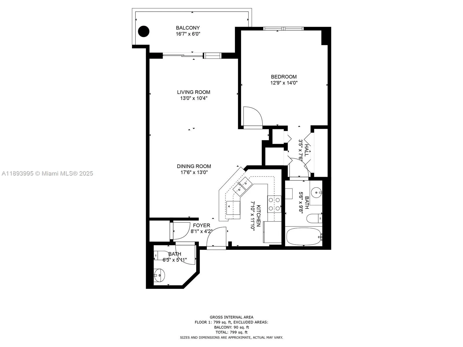 801 Brickell Key Blvd, #1606