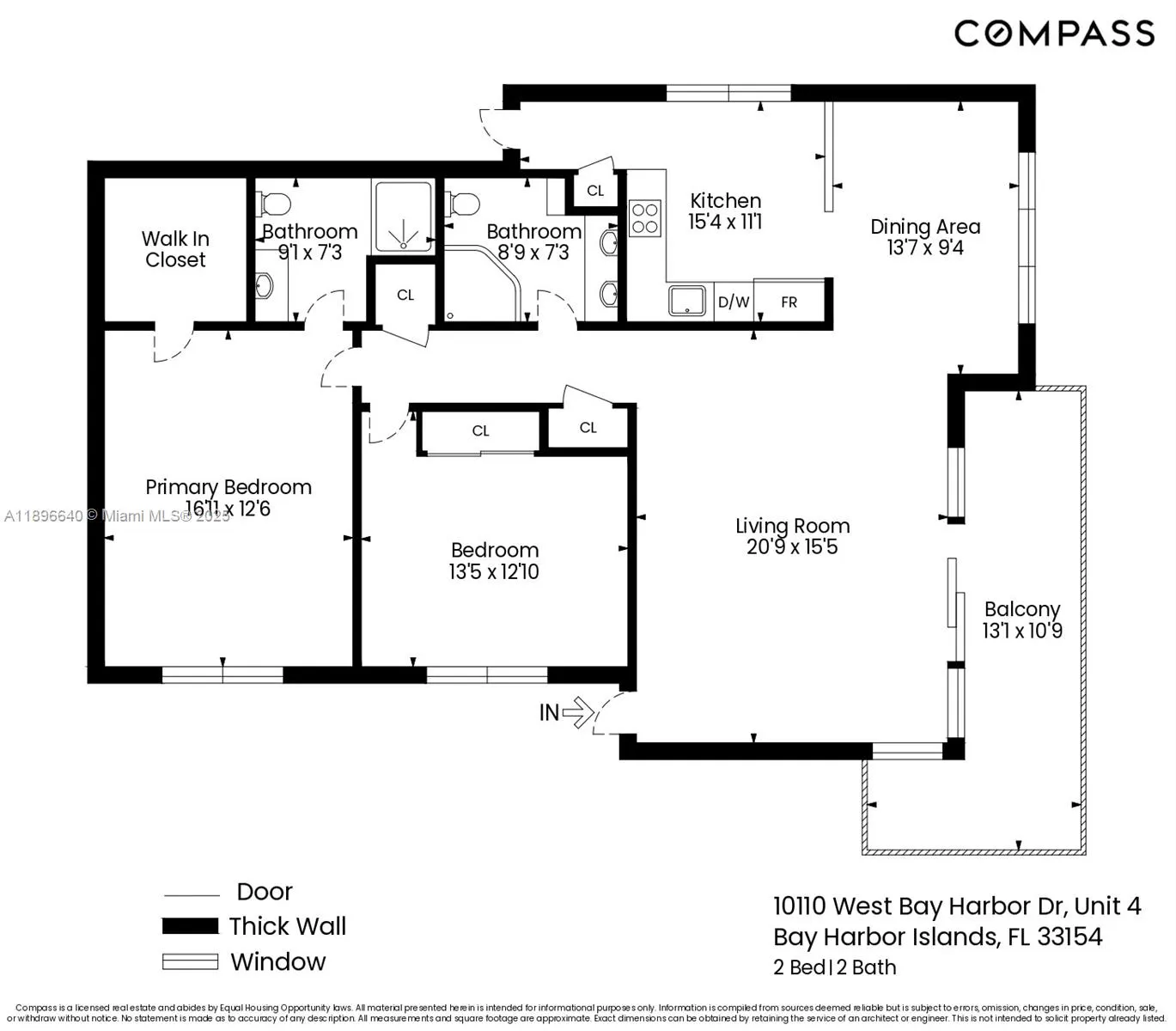 10110 W Bay Harbor Dr, #4