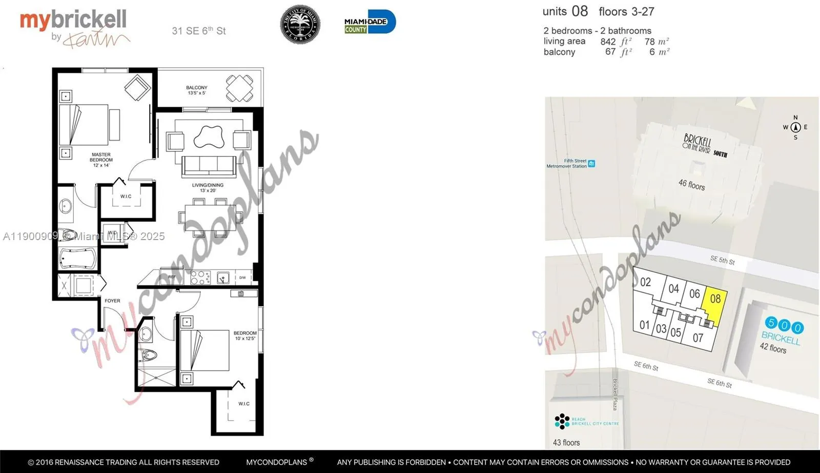 31 SE 6th St, #2508