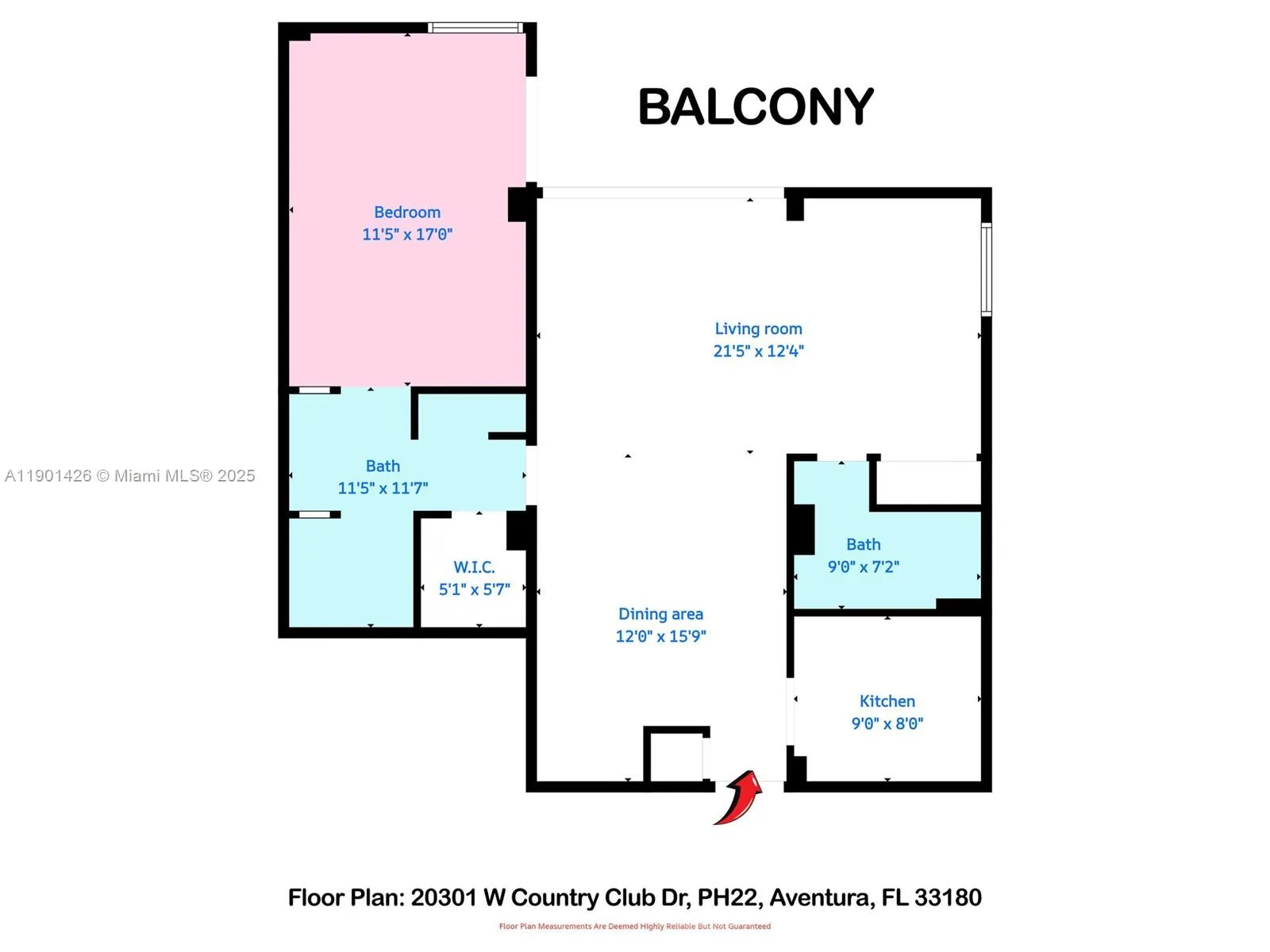 20301 W Country Club Dr, #PH22