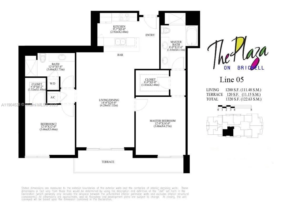 950 Brickell Bay Dr, #1805