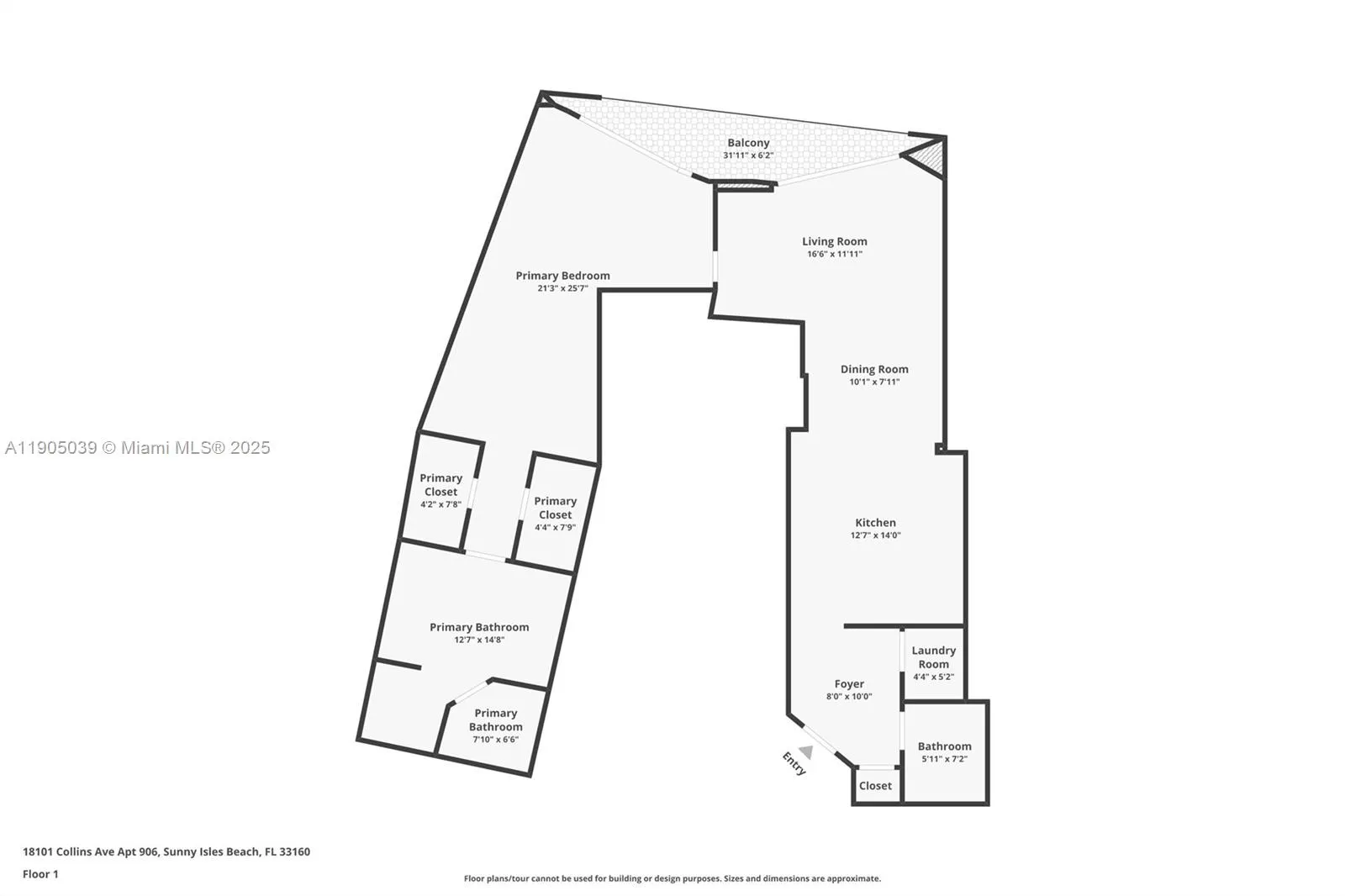 18101 Collins Ave, #906