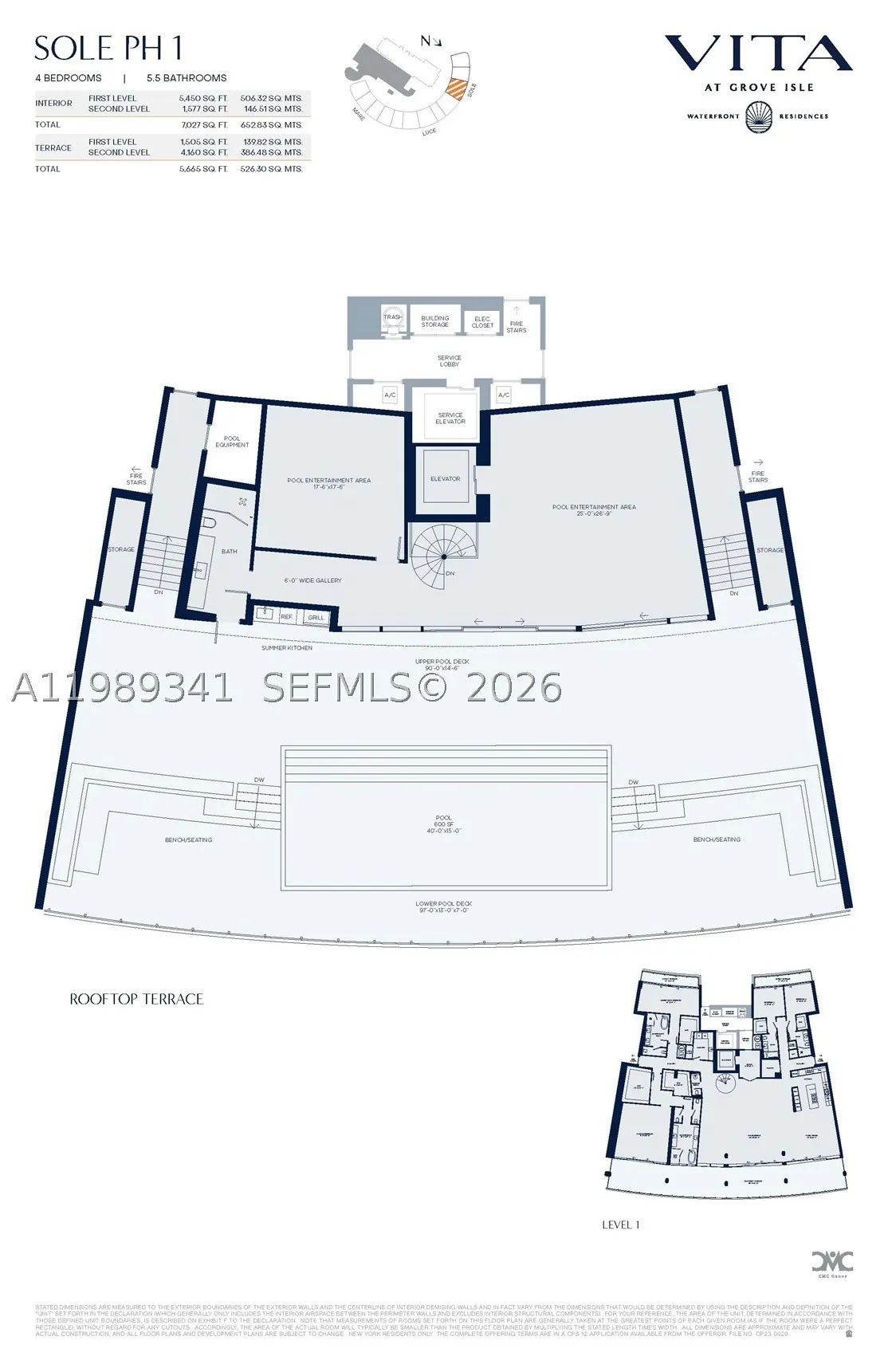 5 Grove Isle Dr #PHS01