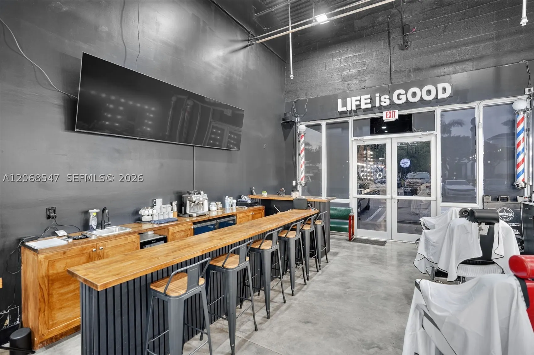 Exceptional Opportunity to Own a Barber Shop In The Heart of West Kendall