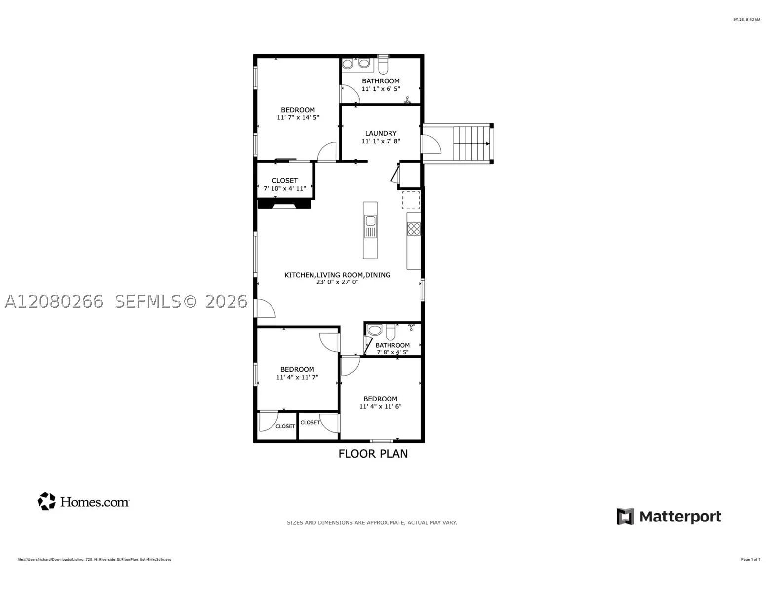 720 N Riverside St #0