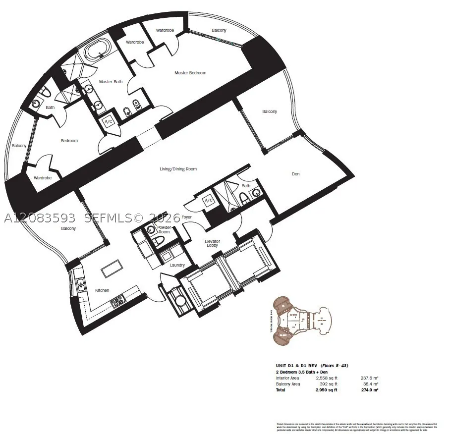 15901 Collins Ave #1606