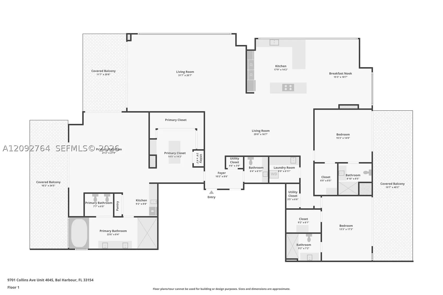 9701 Collins Ave #2601