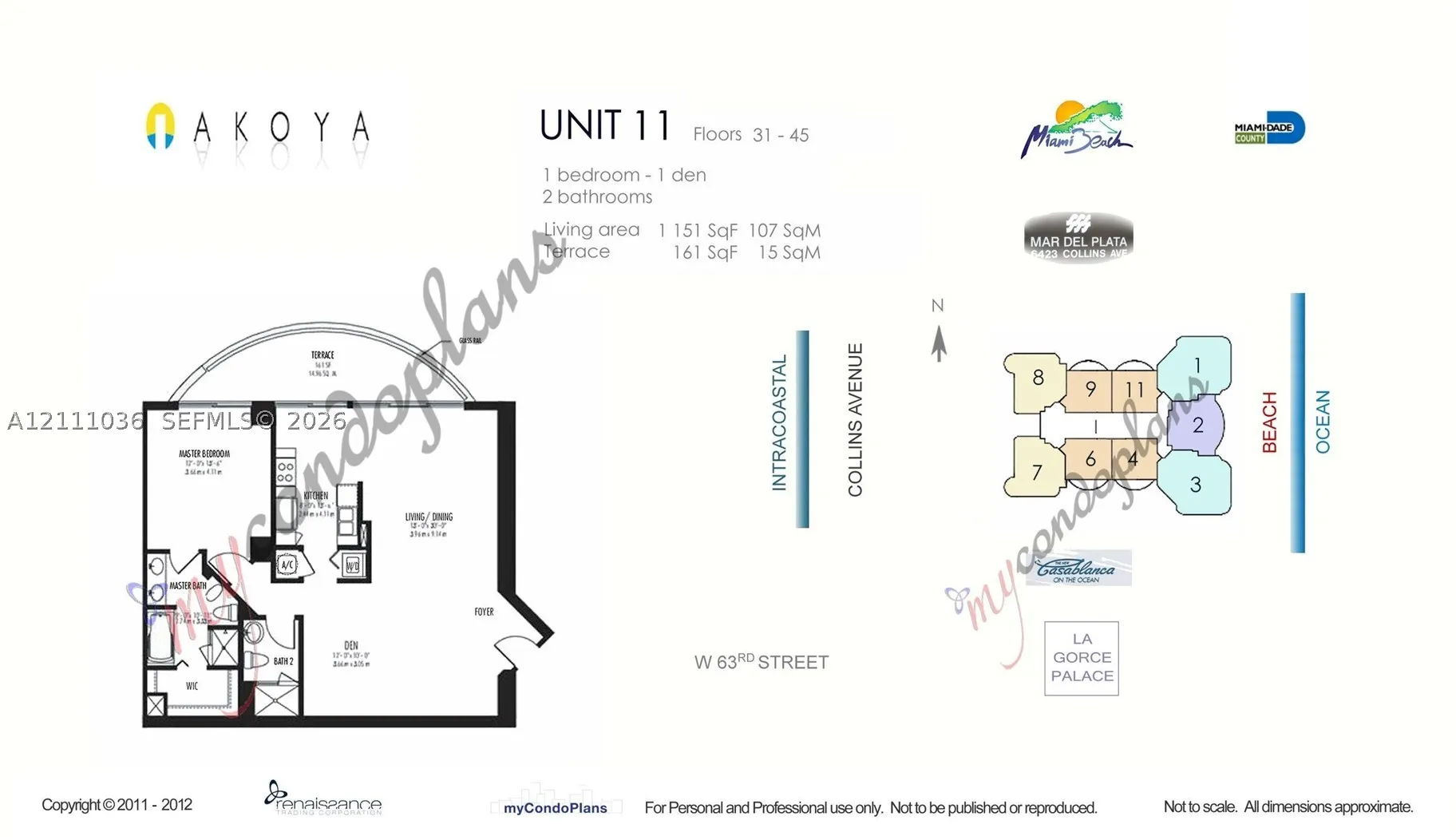 6365 Collins Ave #3811