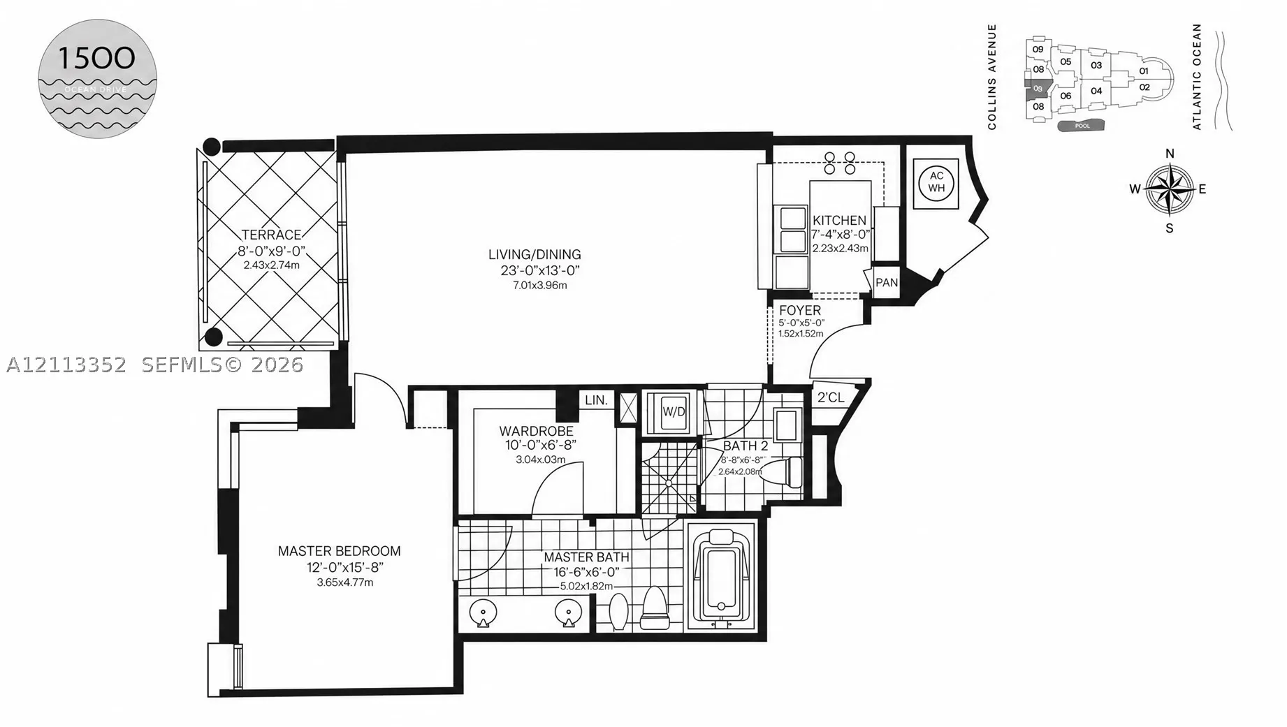 1500 Ocean Dr #1210