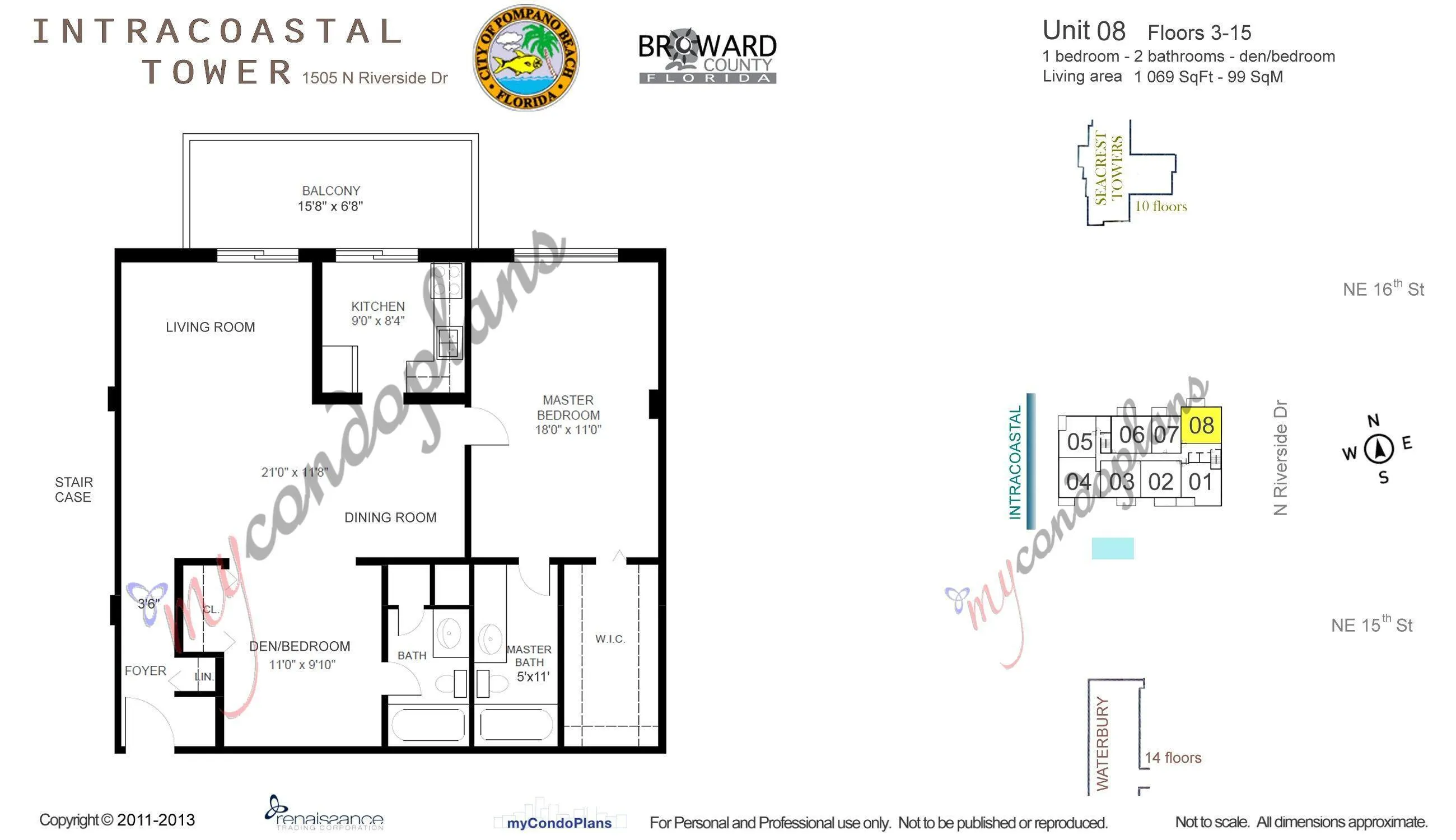 1505 N Riverside Drive #508
